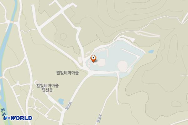 천문전시체험관 위치 지도 — 경상북도 영천시 화북면 별빛로 681-32
