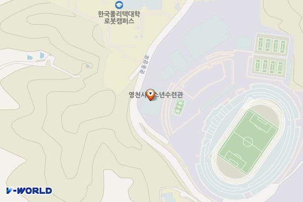 최무선관 위치 지도 — 경상북도 영천시 운동장로 92