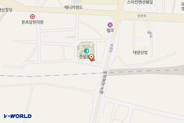 금노2공원 공중화장실 위치 지도 — 경상북도 영천시 담안7길 34, 금노2공원 공중화장실 (금노동)