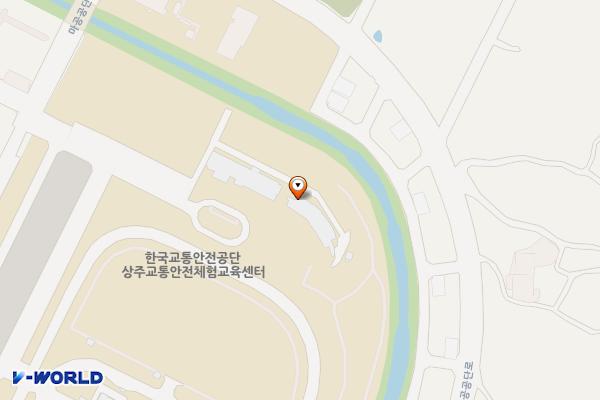 상주교통안전체험교육센터 위치 지도 — 경상북도 상주시 청리면 마공공단로 80-15