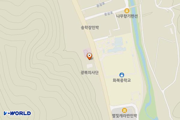 농업기술센터 화북상담소 위치 지도 — 경상북도 상주시 화북면 문장로 1683