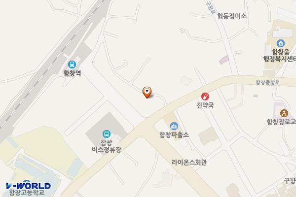 상주함창우체국 화장실 위치 지도 — 경상북도 상주시 함창읍 함창중앙로109