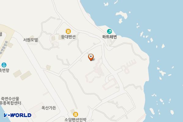 죽변면(드라마세트장) 공용주차장 위치 지도 — 경상북도 울진군 죽변면 죽변리 1