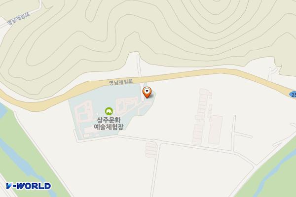 상주유아교육체험센터 위치 지도 — 경상북도 상주시 내서면 영남제일로 2521