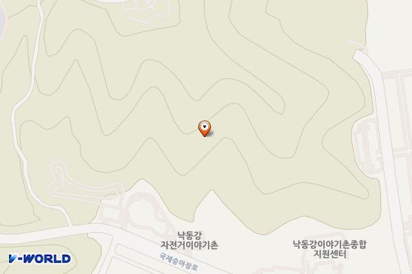 자전거이야기촌 하늘자전거 위치 지도 — 경상북도 상주시 사벌국면 경천로 683-38