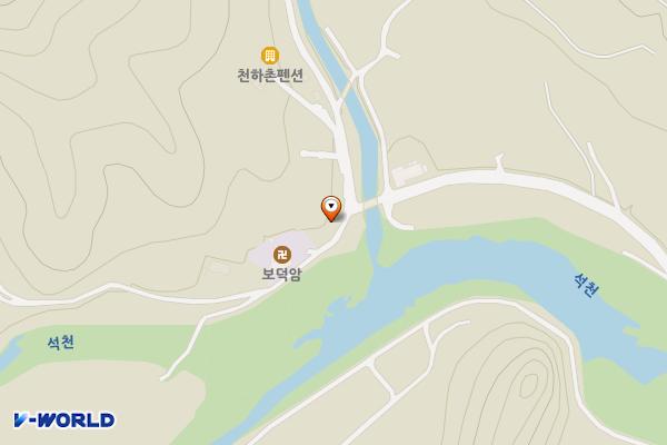 백화산유원지입구 위치 지도 — 경상북도 상주시 모동면 수봉리 산84-2