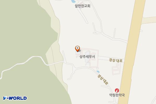 상주세무서 화장실 위치 지도 — 경상북도 상주시 경상대로 3173-11