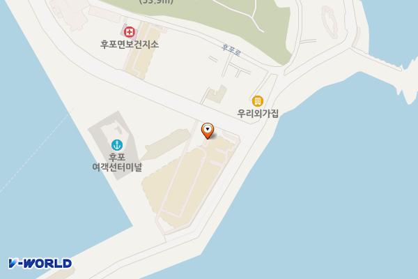 후포여객선터미널 공영주차장 위치 지도 — 경상북도 울진군 후포면 울진대게로 236-3
