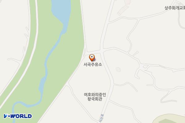 GS칼텍스 서곡주유소 위치 지도 — 경상북도 상주시 식산로 169
