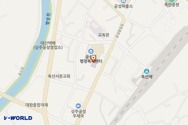 공성면보건지소 위치 지도 — 경상북도 상주시 공성면 공성중앙로 61