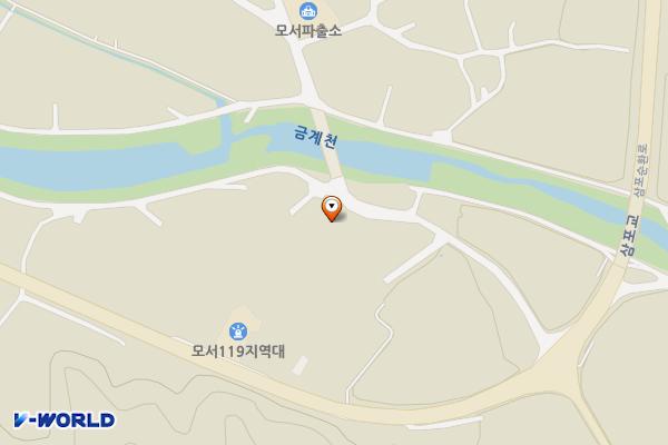 농업기술센터 서부상담소 위치 지도 — 경상북도 상주시 모서면 중화로 845