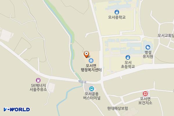 모서면 행정복지센터 위치 지도 — 경상북도 상주시 모서면 중화로 901