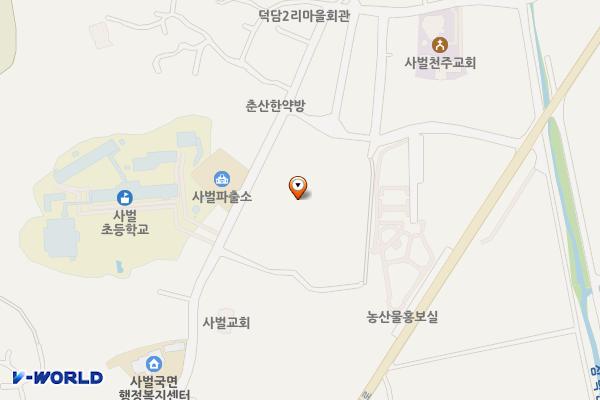 사벌농업협동조합 화장실 위치 지도 — 경상북도 상주시 사벌국면 덕담1길 60 (덕담리)