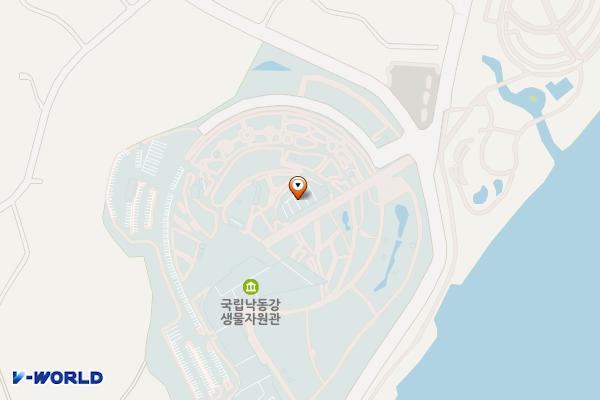 국립낙동강생물자원관 경비실 위치 지도 — 경상북도 상주시 도남2길 137
