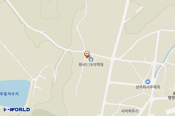 화서119안전센터 화장실 위치 지도 — 경상북도 상주시 화서면 상현무동길 5, 상주소방서화서대기소