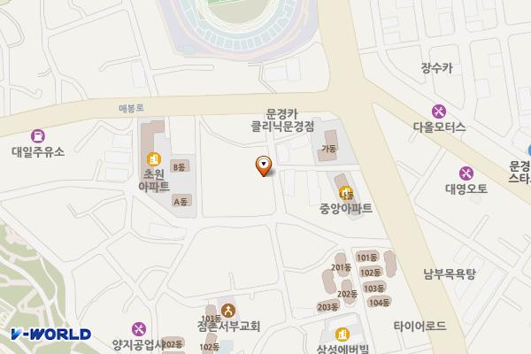 양음지마 문화건강센터 위치 지도 — 경상북도 문경시 모전3길 6