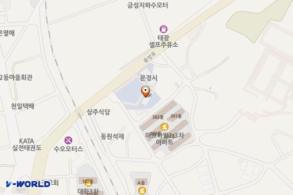 농업기술센터(별관) 위치 지도 — 경상북도 문경시 중앙로 280