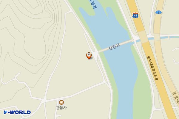신현2리 정현마을숲 위치 지도 — 경상북도 문경시 마성면 신현리 352-1