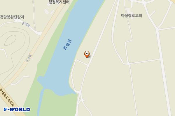 소야 솔밭 위치 지도 — 경상북도 문경시 마성면 오천리 776-1