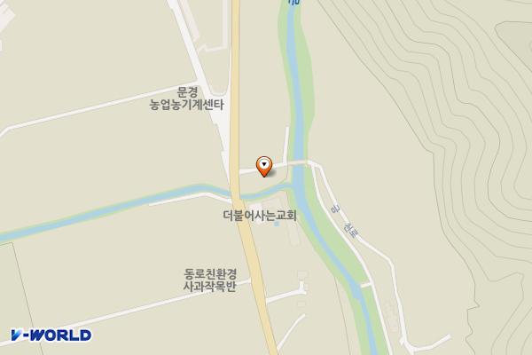 충혼탑 위치 지도 — 경상북도 문경시 동로면 적성리 444-1