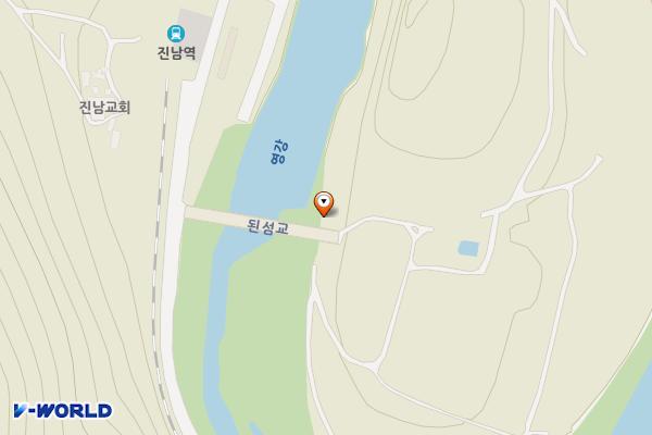 진남된섬(모바일) 위치 지도 — 경상북도 문경시 마성면 진남2길 14