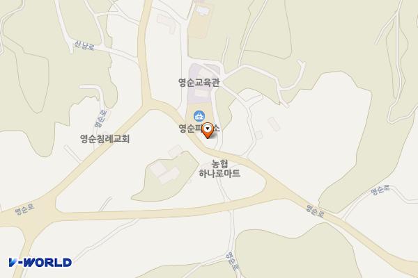 문경영순우체국 위치 지도 — 경상북도 문경시 영순면 영순로 279