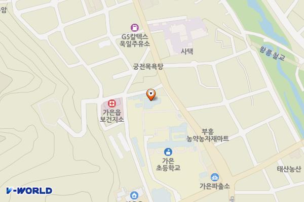 공공도서관 가은분관 위치 지도 — 경상북도 문경시 가은읍 대야로 2508