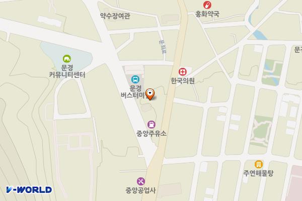 문경새재우체국 위치 지도 — 경상북도 문경시 문경읍 문희로 9