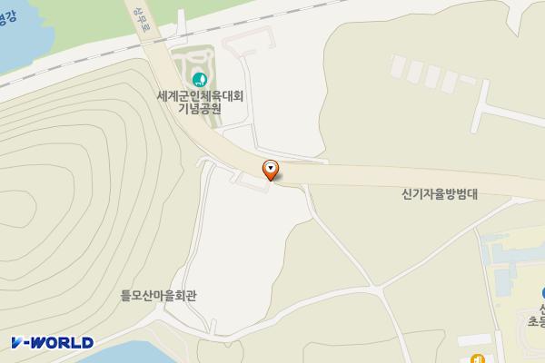 셰계군인체육대회 기념공원 위치 지도 — 경상북도 문경시 신기동 659-3
