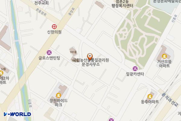국립농산물품질관리원 문경사무소 위치 지도 — 경상북도 문경시 남부 4길 26