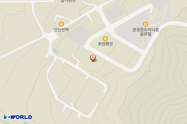 문경단산관광모노레일(하부승강장) 위치 지도 — 경상북도 문경시 문경읍 활공장길 106