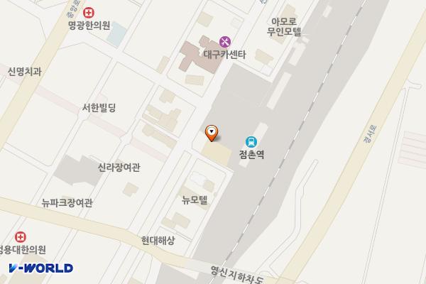 도시재생지원센터 1층 위치 지도 — 경상북도 문경시 점촌역길 3