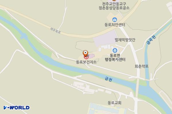 동로보건지소 위치 지도 — 경상북도 문경시 동로면 벌재장터길 20-20