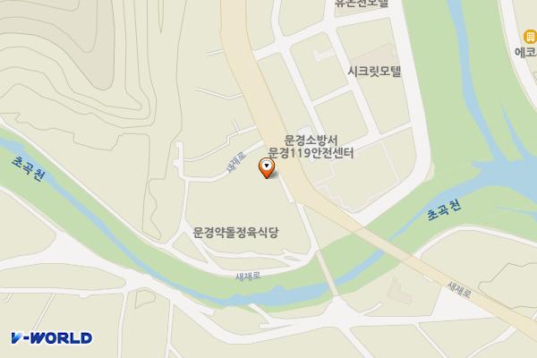 문경주유소 위치 지도 — 경상북도 문경시 문경읍 새재로 355