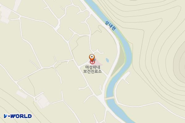 하내보건진료소 위치 지도 — 경상북도 문경시 마성면 하내1길 95