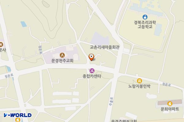 문경읍농업인상담소 위치 지도 — 경상북도 문경시 문경읍 청운로 103