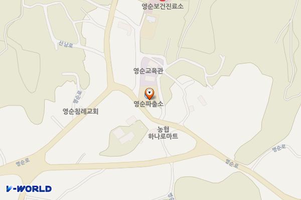 영순치안센터 위치 지도 — 경상북도 문경시 영순면 영순로 275