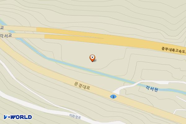 졸음쉼터(창원방향) 위치 지도 — 경상북도 문경시 문경읍 각서리 546-4