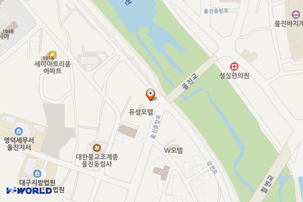 신성슈퍼앞(성심한의원) 공영주차장 위치 지도 — 경상북도 울진군 울진읍 강변로99