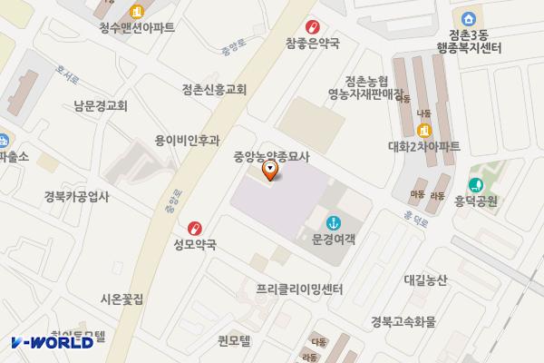 점촌전통시장 위치 지도 — 경상북도 문경시 신흥시장길 19