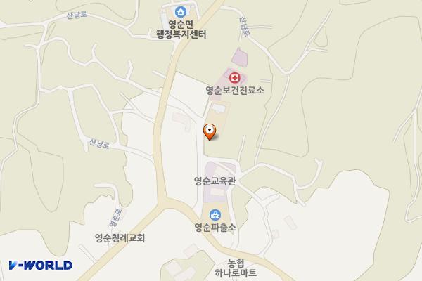 영순면 농업기술센터 위치 지도 — 경상북도 문경시 영순면 의곡1길 18