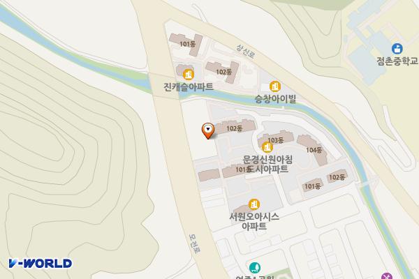중부광산안전사무소 위치 지도 — 경상북도 문경시 모전로 200