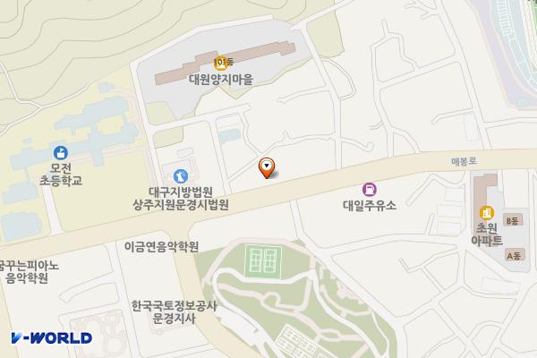 아리랑주유소 위치 지도 — 경상북도 문경시 매봉로 101