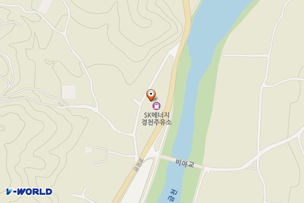 동문경농협산북주유소 위치 지도 — 경상북도 문경시 산북면 금천로 695
