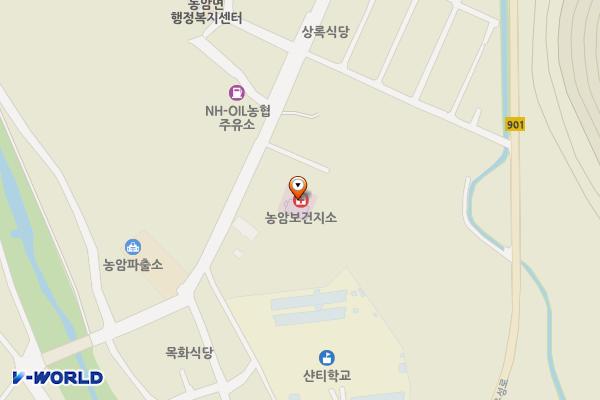 농암보건지소 위치 지도 — 경상북도 문경시 농암면 농암길 65-5