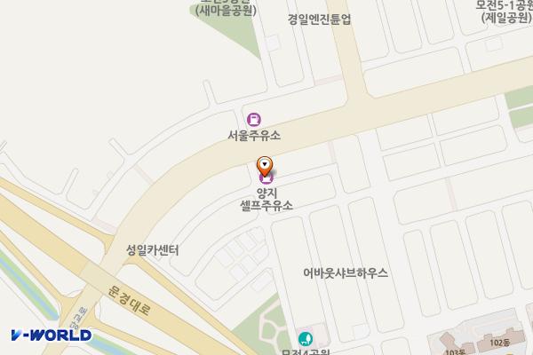 양지셀프주유소 위치 지도 — 경상북도 문경시 당교로 162