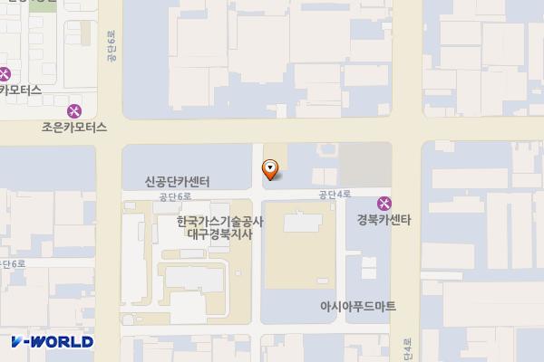 경산진량공단우체국 위치 지도 — 경상북도 경산시 진량읍 공단4로 153-14