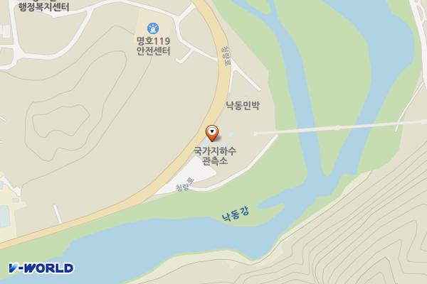 낙동강 레프팅 공영주차장 1 위치 지도 — 경상북도 봉화군 명호면 청량로 1136-46