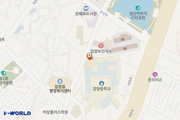 압량파출소 위치 지도 — 경상북도 경산시 압량읍 부적길 50, 압량파출소