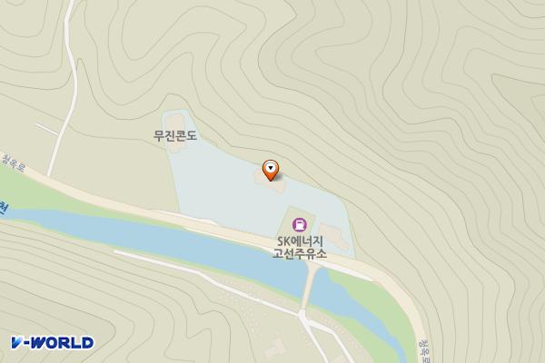 무진휴게소 주차장 위치 지도 — 경상북도 봉화군 소천면 청옥로 220